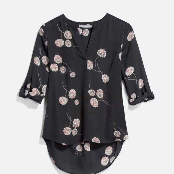 Daniel Rainn Koda Split Neck Blouse - Picture 4 of 7